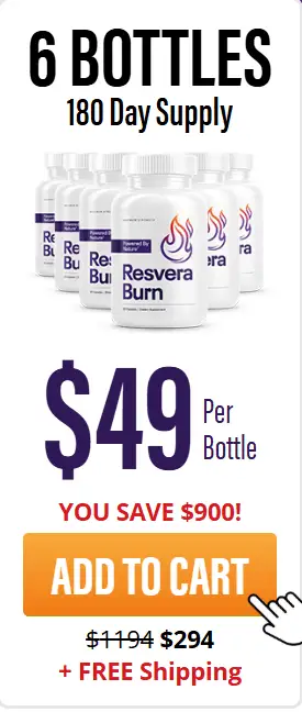 ResveraBurn- 6 Bottle